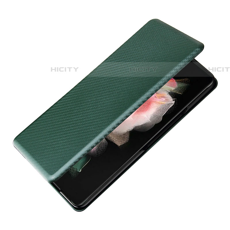 Funda de Cuero Cartera con Soporte Carcasa L02Z para Samsung Galaxy Z Fold4 5G