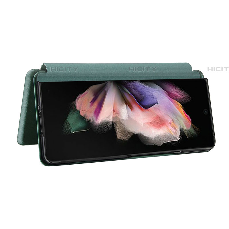 Funda de Cuero Cartera con Soporte Carcasa L02Z para Samsung Galaxy Z Fold4 5G