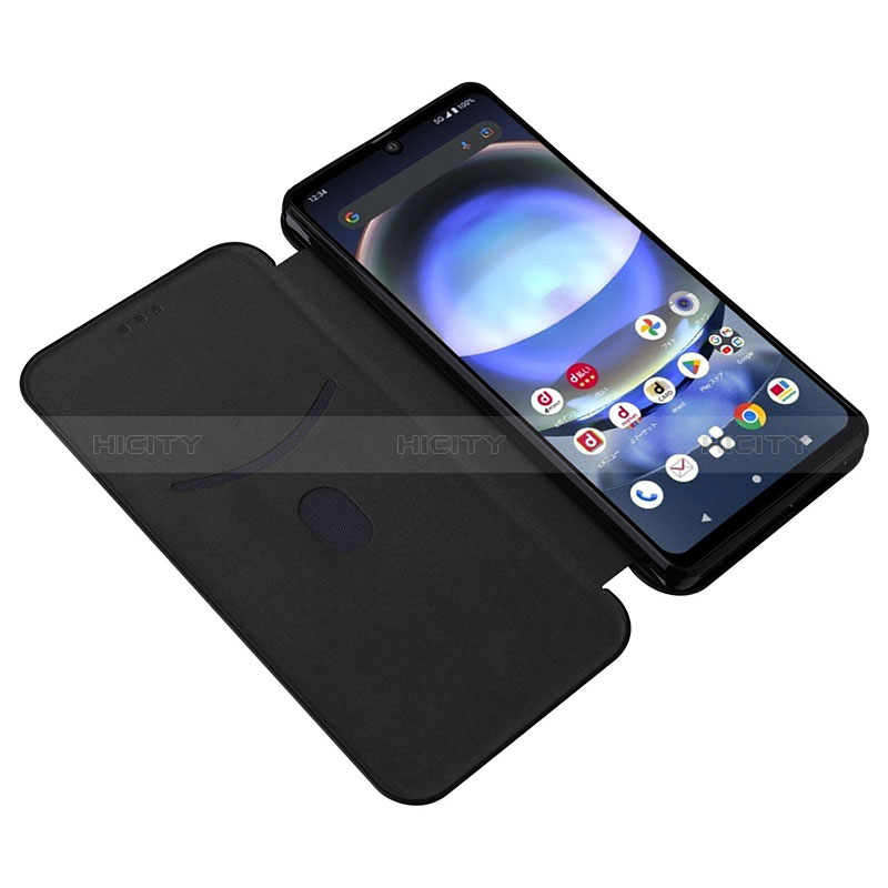 Funda de Cuero Cartera con Soporte Carcasa L02Z para Sharp Aquos R8