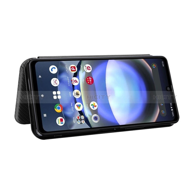 Funda de Cuero Cartera con Soporte Carcasa L02Z para Sharp Aquos R8