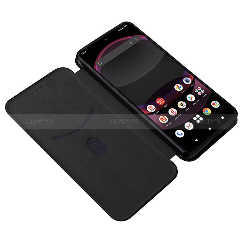 Funda de Cuero Cartera con Soporte Carcasa L02Z para Sharp Aquos R8 Pro