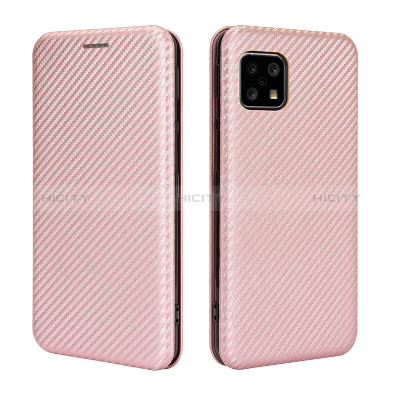 Funda de Cuero Cartera con Soporte Carcasa L02Z para Sharp Aquos Sense4