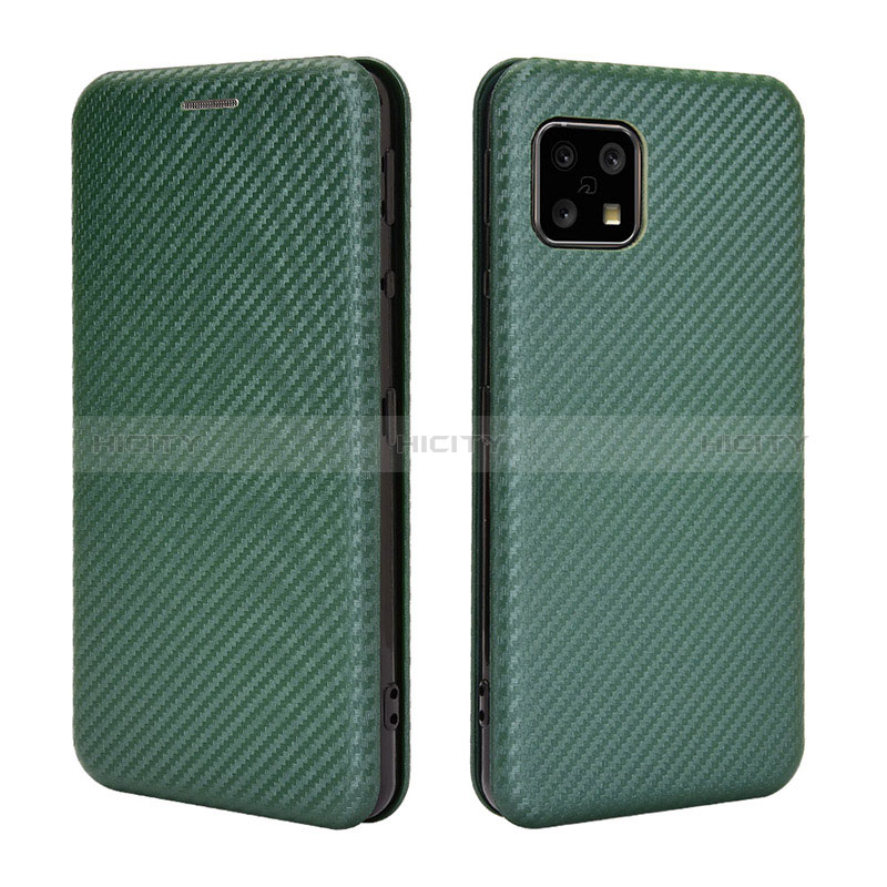 Funda de Cuero Cartera con Soporte Carcasa L02Z para Sharp Aquos Sense5G