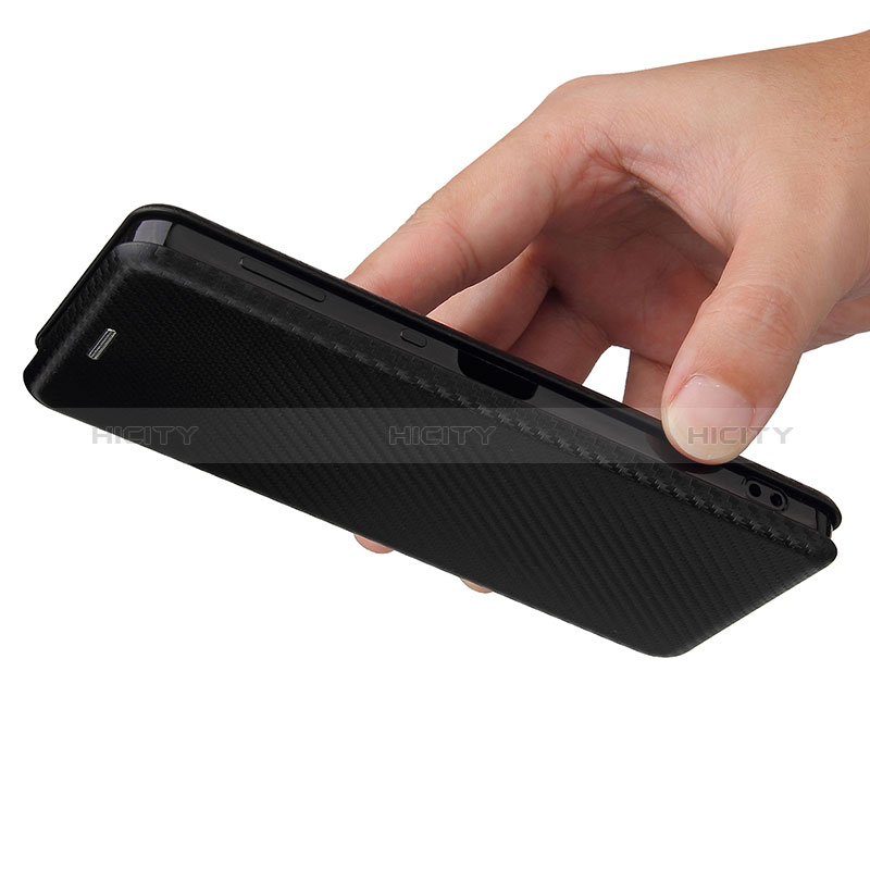 Funda de Cuero Cartera con Soporte Carcasa L02Z para Sharp Aquos Sense6