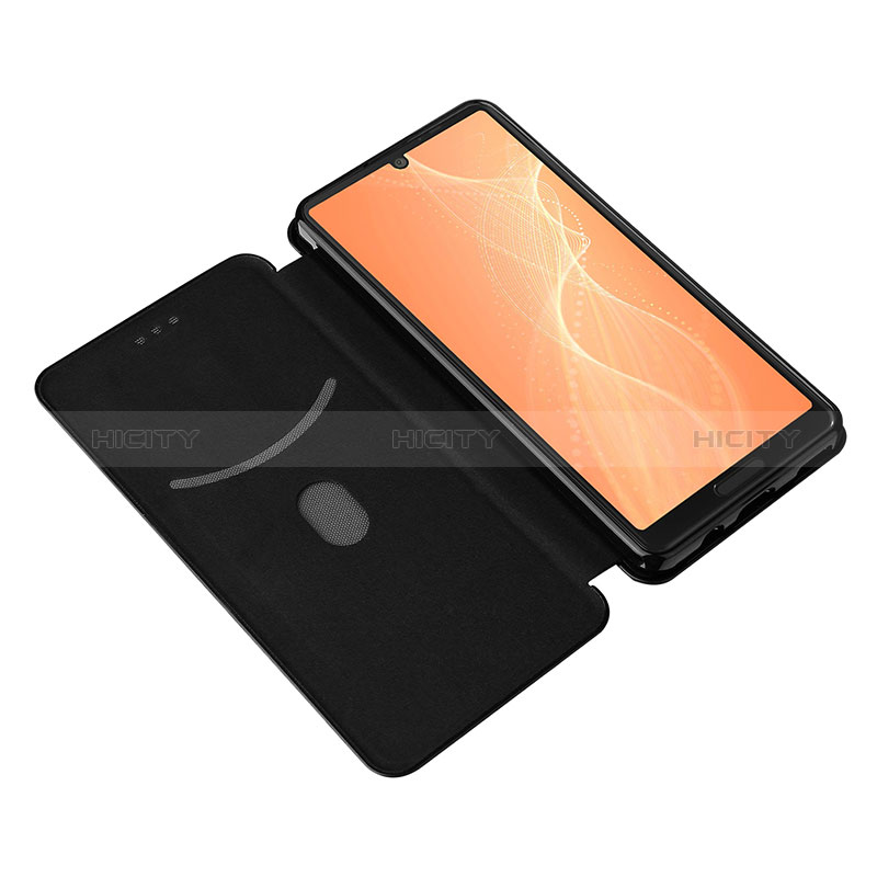 Funda de Cuero Cartera con Soporte Carcasa L02Z para Sharp Aquos Sense6