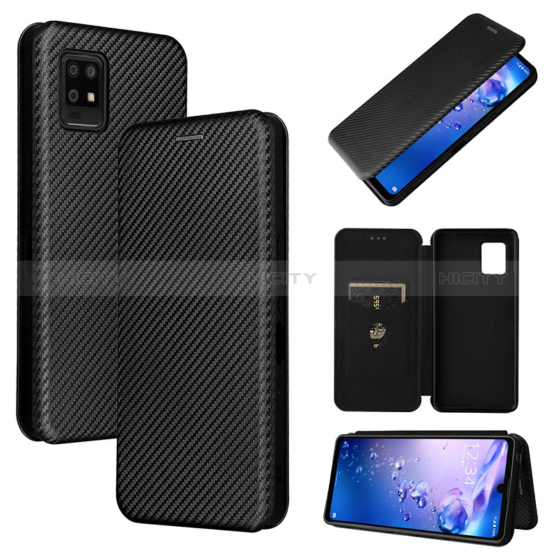 Funda de Cuero Cartera con Soporte Carcasa L02Z para Sharp Aquos Zero6