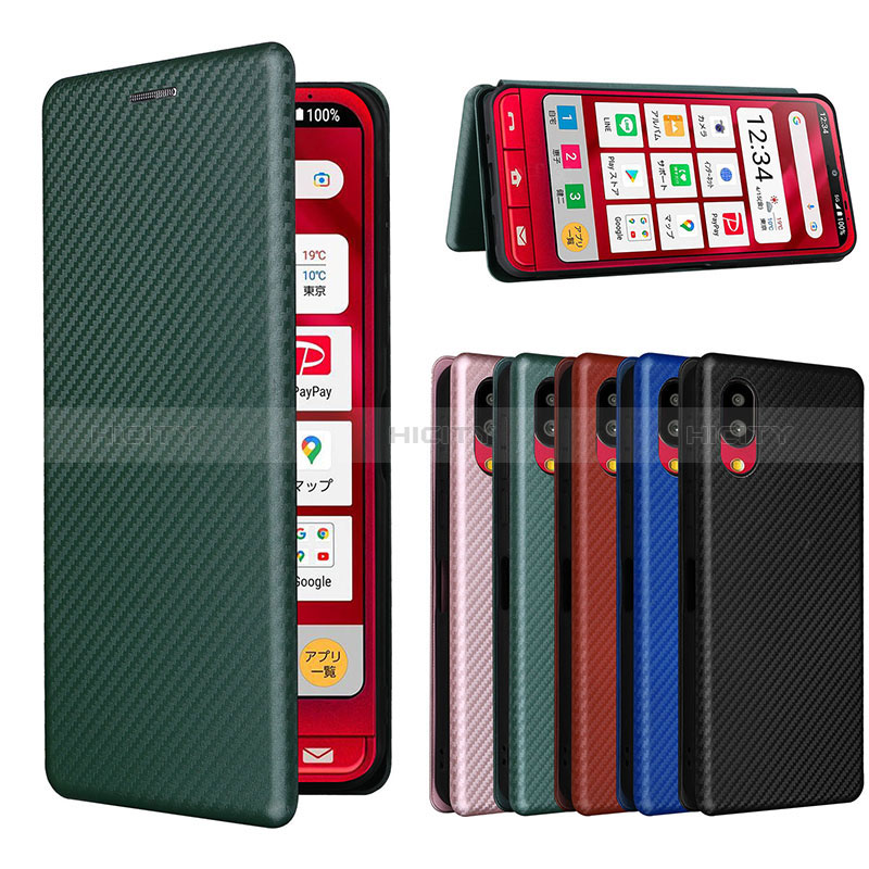 Funda de Cuero Cartera con Soporte Carcasa L02Z para Sharp Simple Sumaho 6