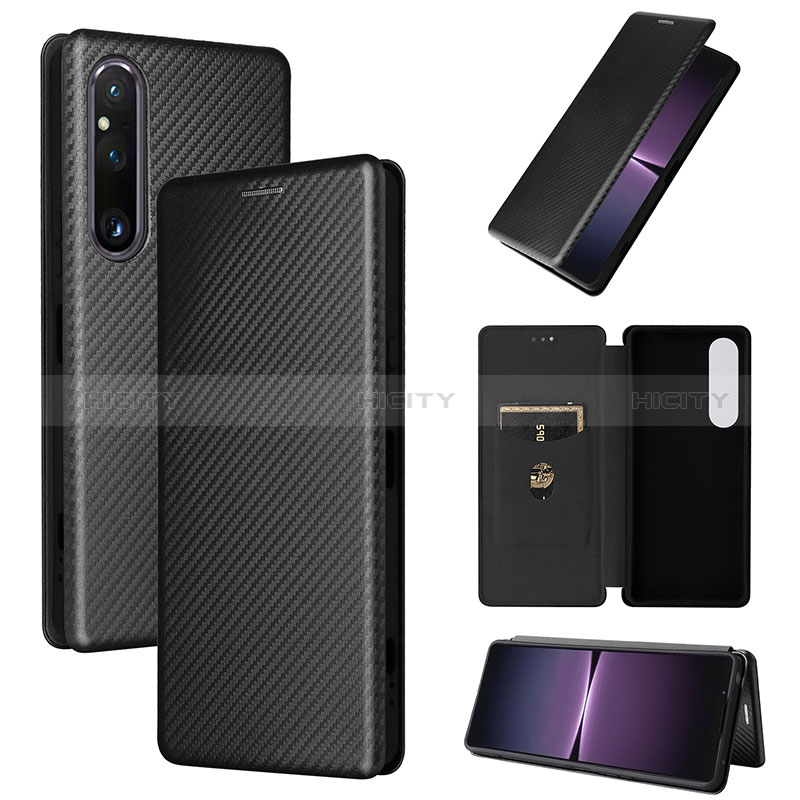 Funda de Cuero Cartera con Soporte Carcasa L02Z para Sony Xperia 1 V