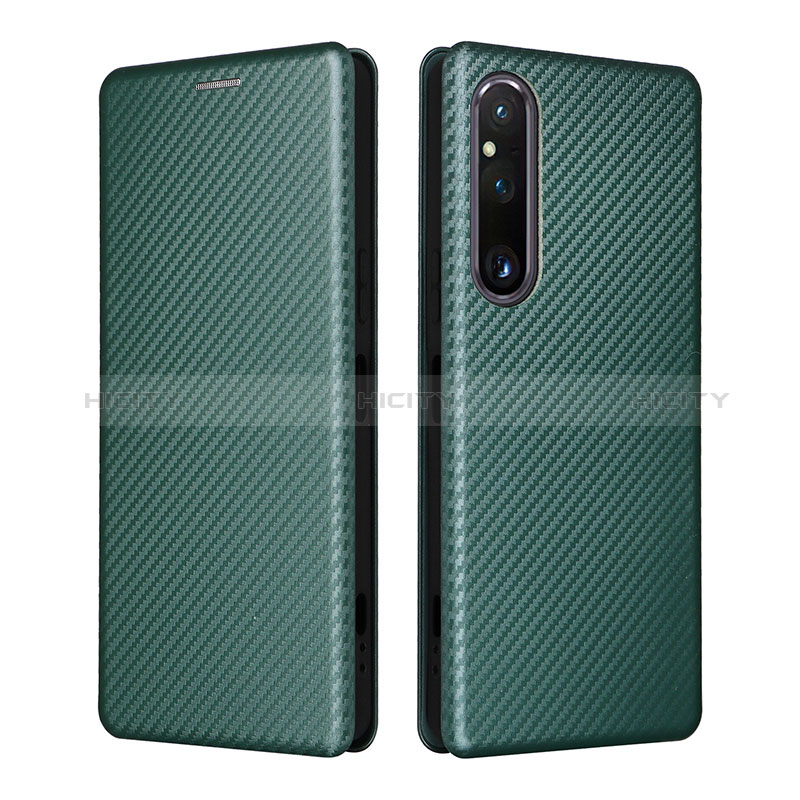 Funda de Cuero Cartera con Soporte Carcasa L02Z para Sony Xperia 1 V