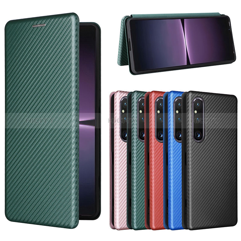 Funda de Cuero Cartera con Soporte Carcasa L02Z para Sony Xperia 1 V