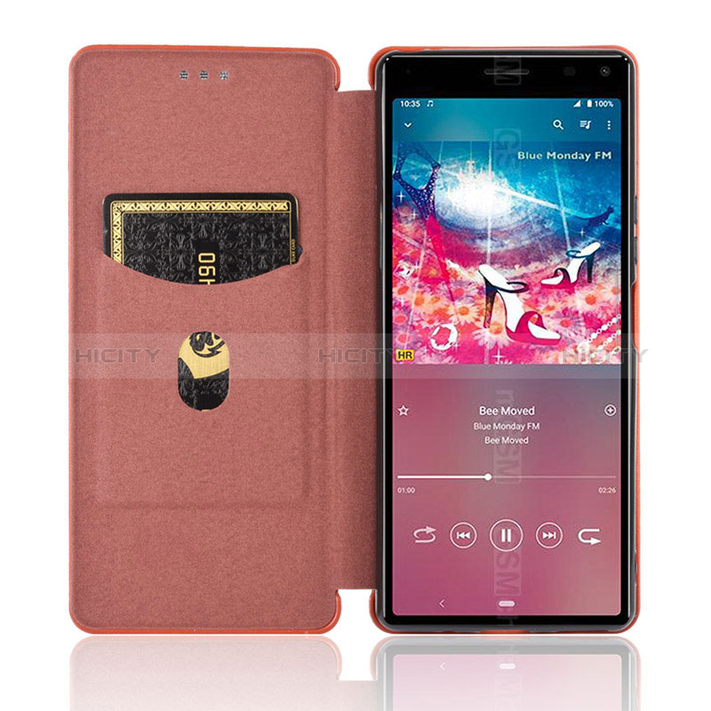 Funda de Cuero Cartera con Soporte Carcasa L02Z para Sony Xperia 8 Lite