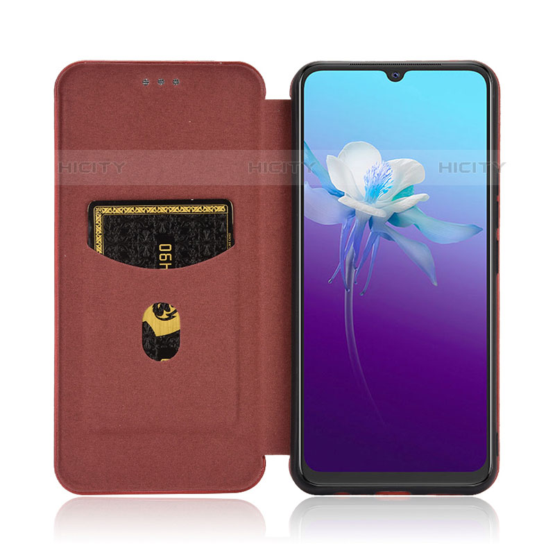 Funda de Cuero Cartera con Soporte Carcasa L02Z para Vivo V20 (2021)