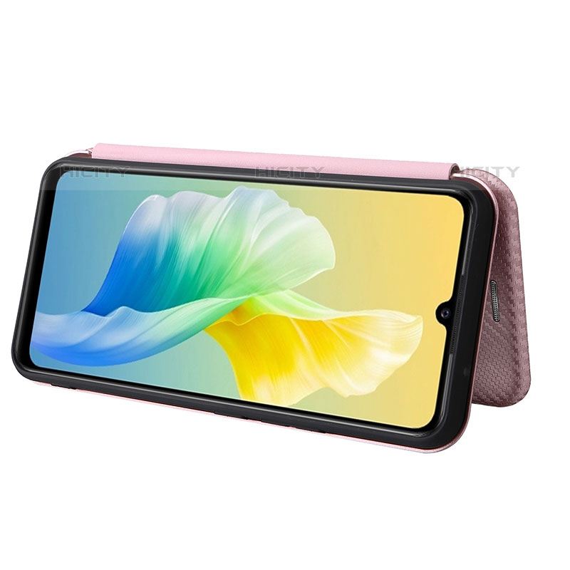 Funda de Cuero Cartera con Soporte Carcasa L02Z para Vivo V23e 5G