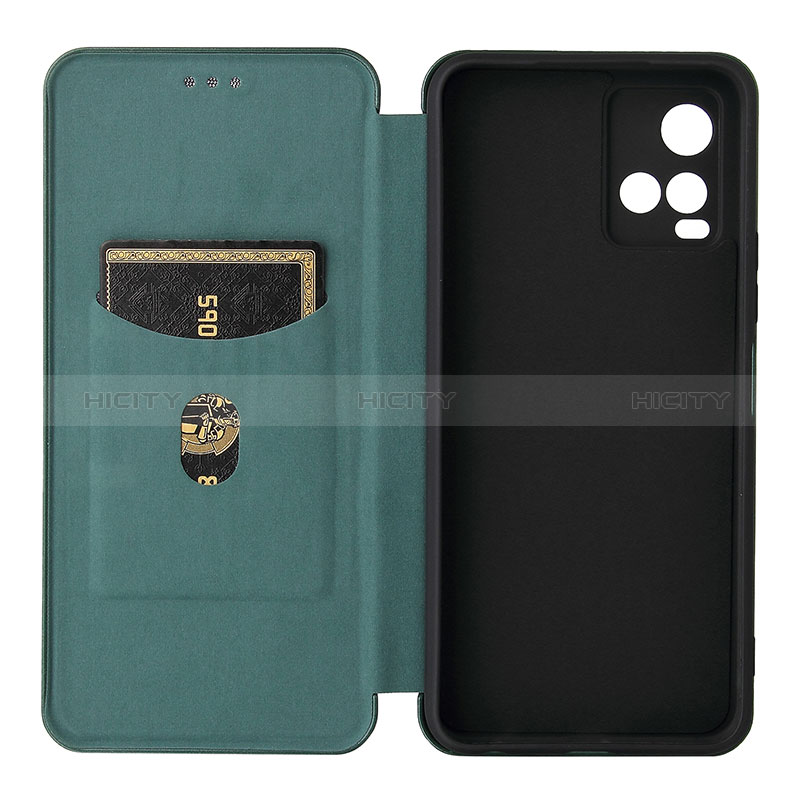 Funda de Cuero Cartera con Soporte Carcasa L02Z para Vivo Y21G