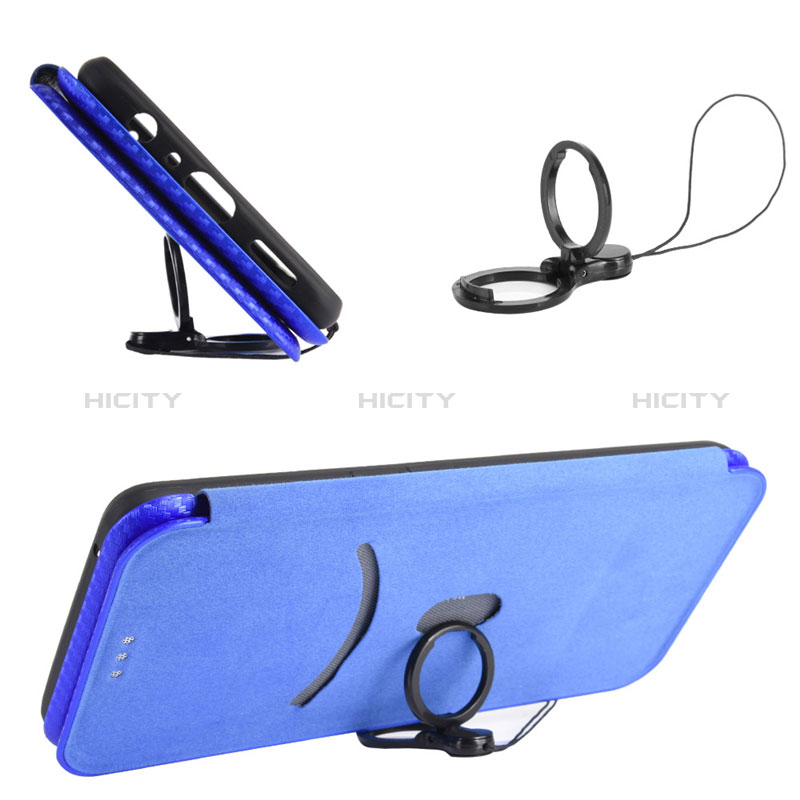 Funda de Cuero Cartera con Soporte Carcasa L02Z para Vivo Y21t