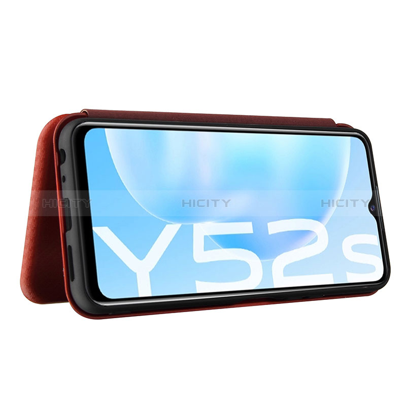 Funda de Cuero Cartera con Soporte Carcasa L02Z para Vivo Y72 India