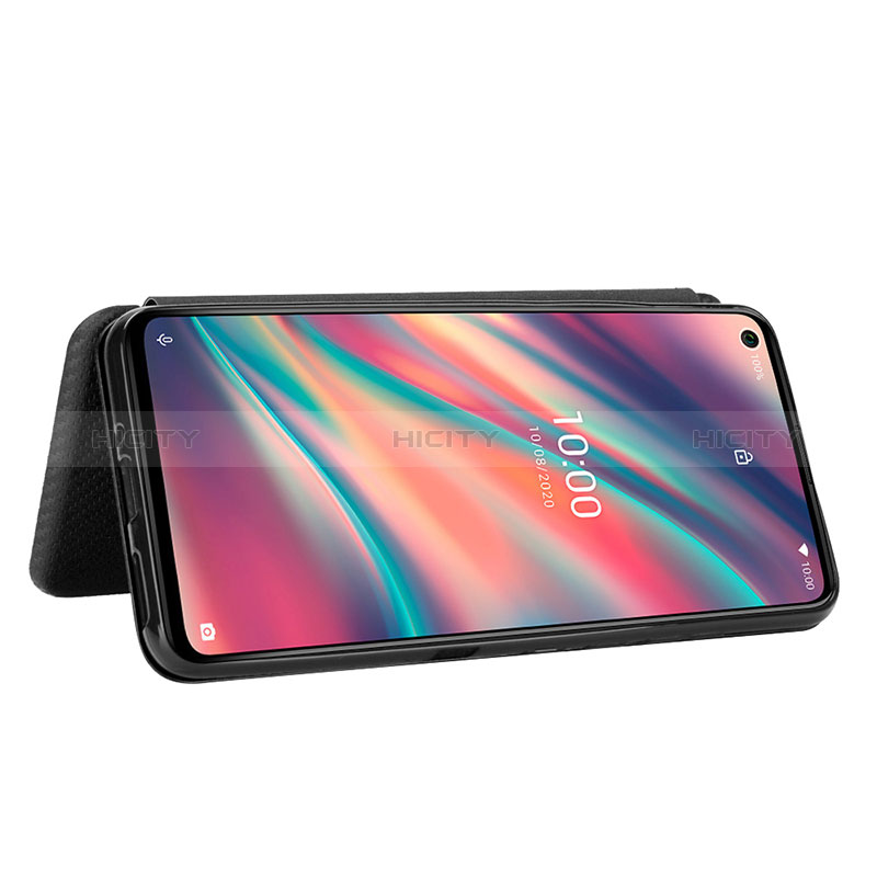 Funda de Cuero Cartera con Soporte Carcasa L02Z para Wiko View5