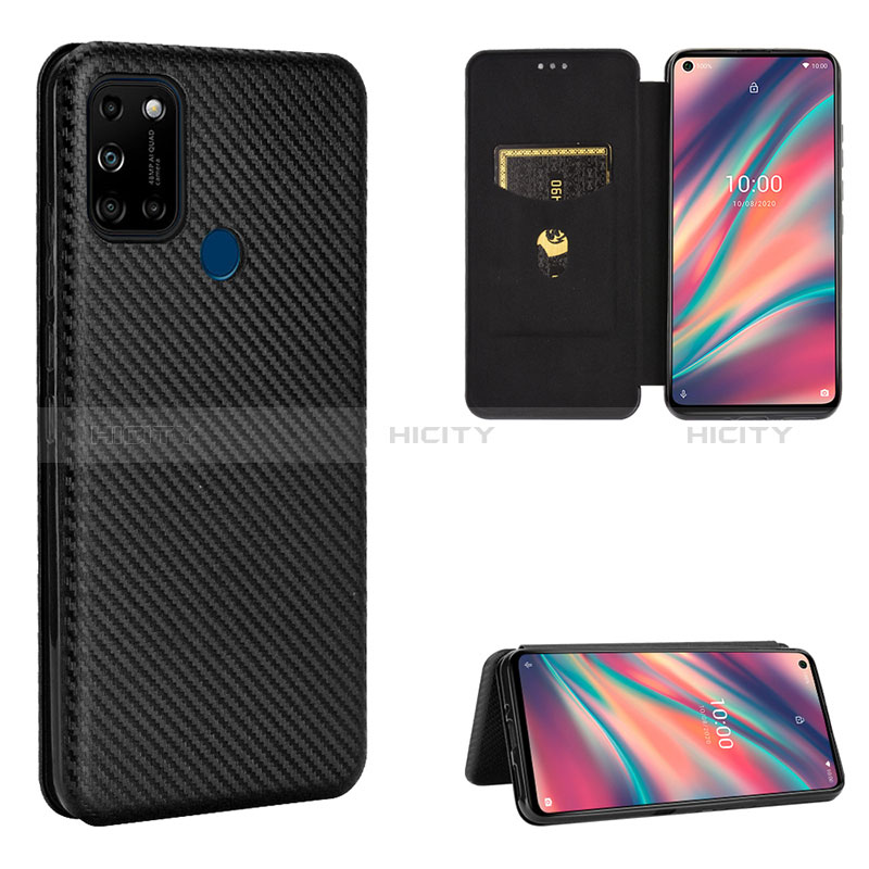 Funda de Cuero Cartera con Soporte Carcasa L02Z para Wiko View5