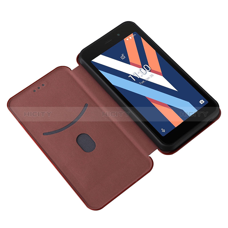 Funda de Cuero Cartera con Soporte Carcasa L02Z para Wiko Y52