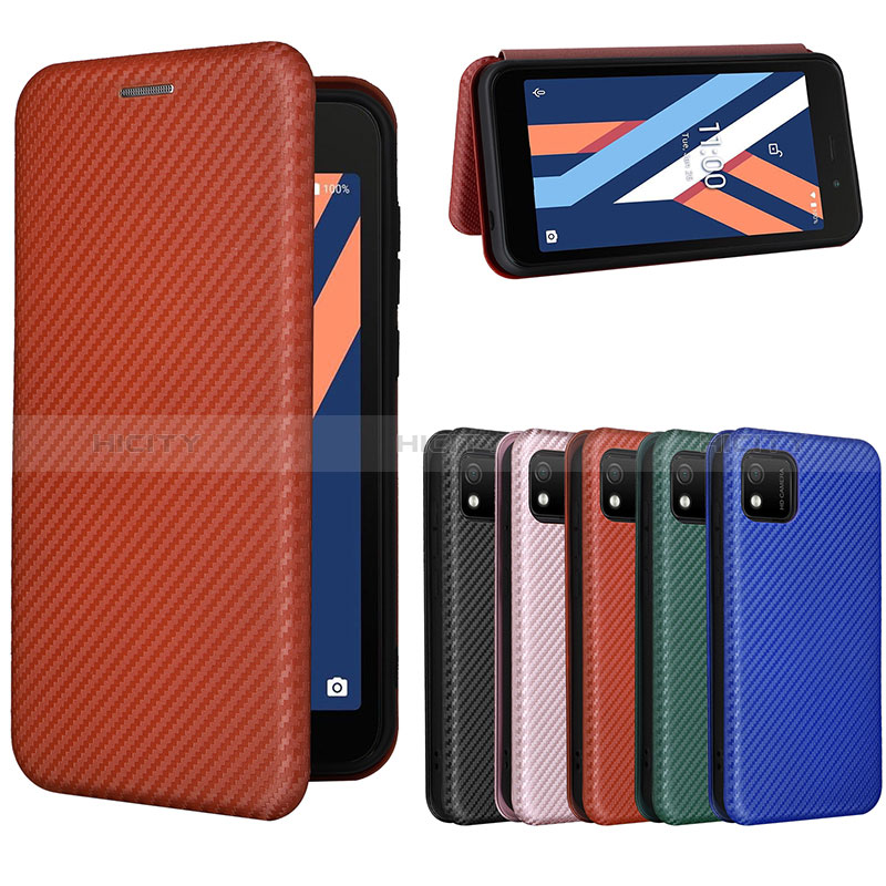 Funda de Cuero Cartera con Soporte Carcasa L02Z para Wiko Y52