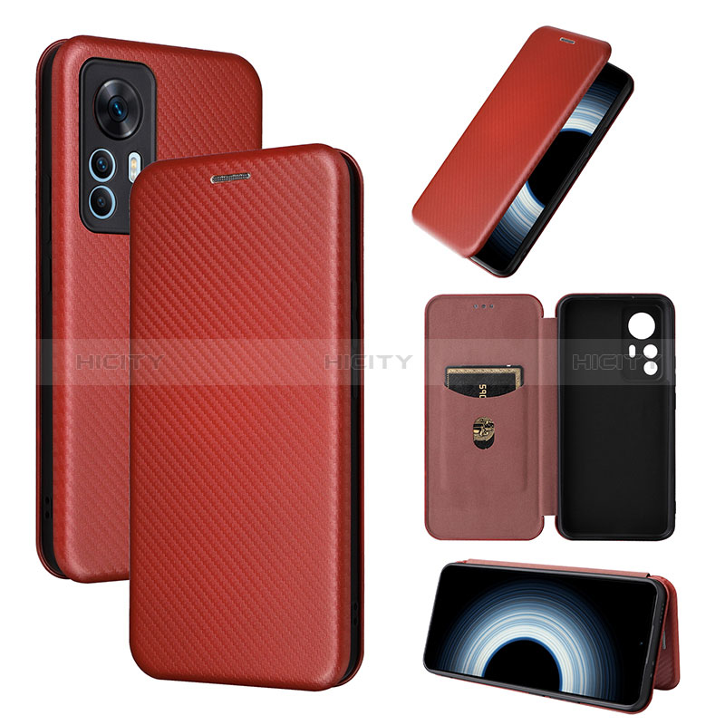 Funda de Cuero Cartera con Soporte Carcasa L02Z para Xiaomi Mi 12T Pro 5G