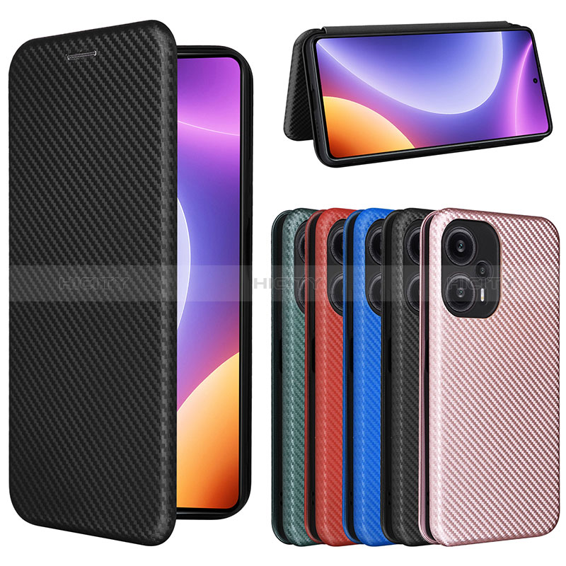 Funda de Cuero Cartera con Soporte Carcasa L02Z para Xiaomi Poco F5 5G