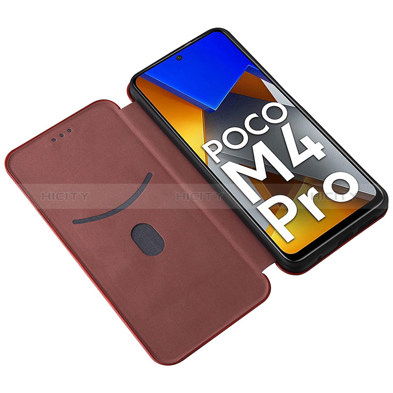 Funda de Cuero Cartera con Soporte Carcasa L02Z para Xiaomi Poco M4 Pro 4G