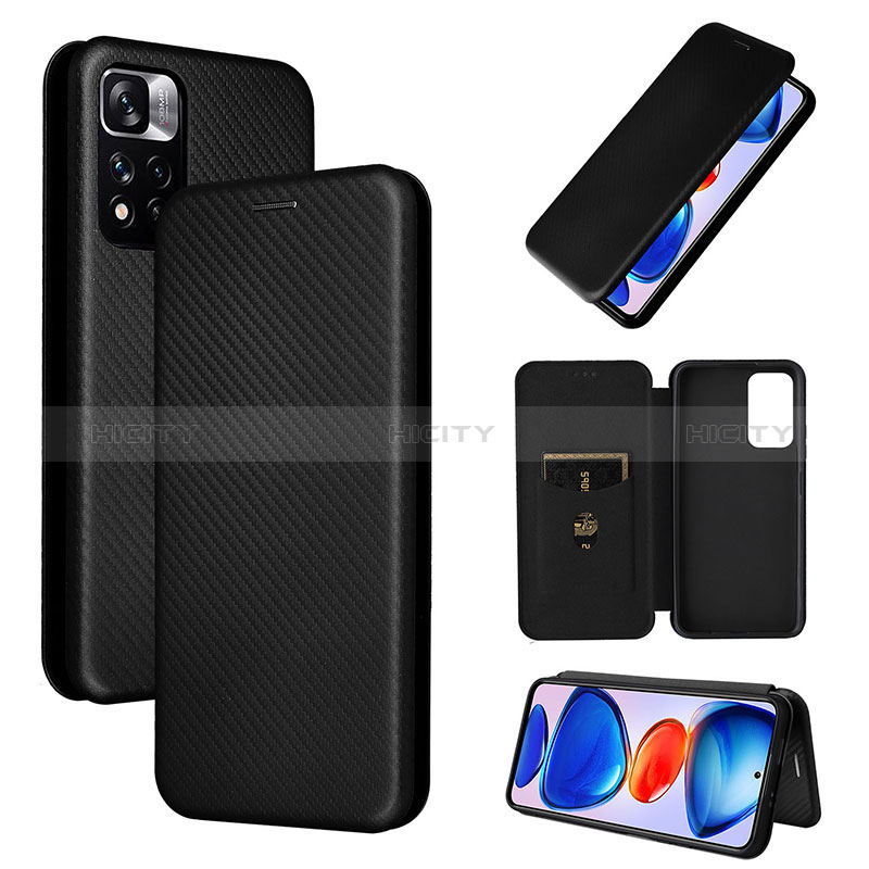 Funda de Cuero Cartera con Soporte Carcasa L02Z para Xiaomi Poco M4 Pro 5G