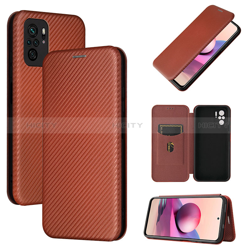 Funda de Cuero Cartera con Soporte Carcasa L02Z para Xiaomi Poco M5S