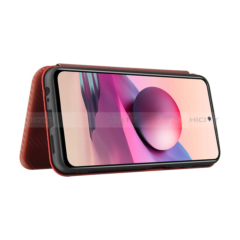 Funda de Cuero Cartera con Soporte Carcasa L02Z para Xiaomi Poco M5S