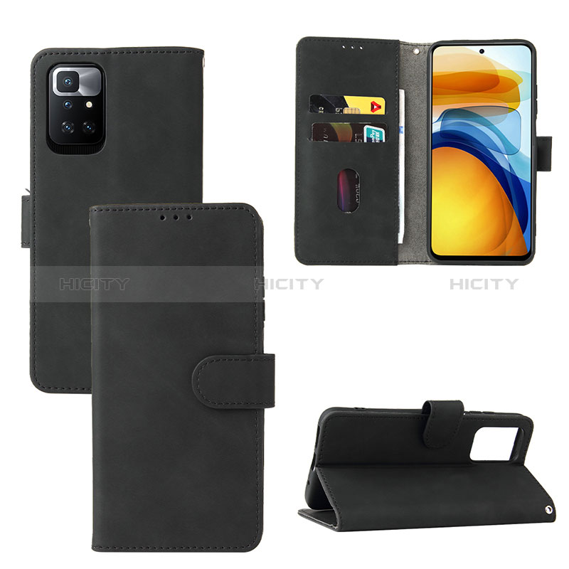 Funda de Cuero Cartera con Soporte Carcasa L02Z para Xiaomi Redmi 10 (2022)