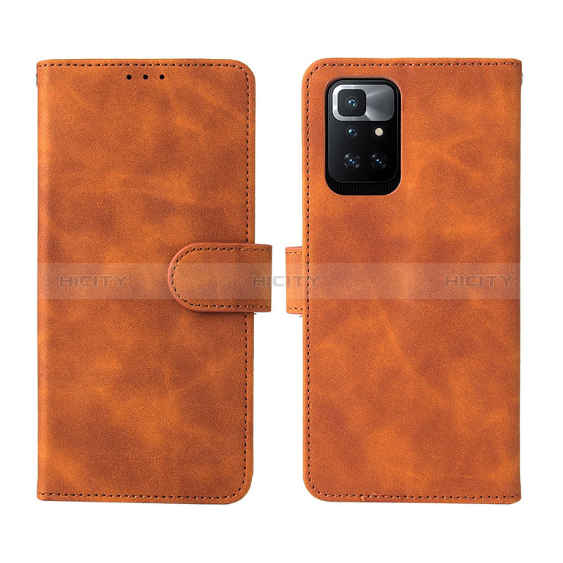 Funda de Cuero Cartera con Soporte Carcasa L02Z para Xiaomi Redmi 10 (2022)