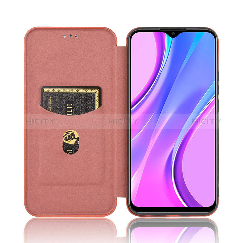 Funda de Cuero Cartera con Soporte Carcasa L02Z para Xiaomi Redmi 9