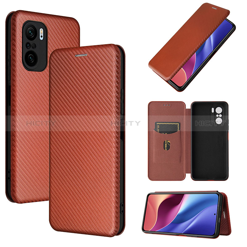 Funda de Cuero Cartera con Soporte Carcasa L02Z para Xiaomi Redmi K40 5G