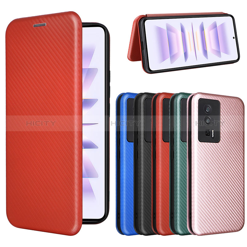 Funda de Cuero Cartera con Soporte Carcasa L02Z para Xiaomi Redmi K60 5G