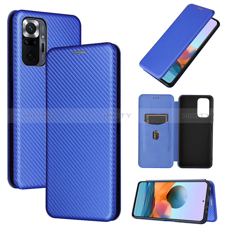 Funda de Cuero Cartera con Soporte Carcasa L02Z para Xiaomi Redmi Note 10 Pro Max