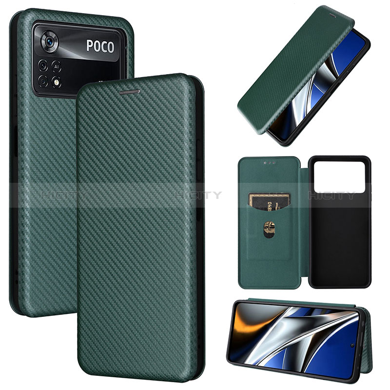 Funda de Cuero Cartera con Soporte Carcasa L02Z para Xiaomi Redmi Note 11E Pro 5G