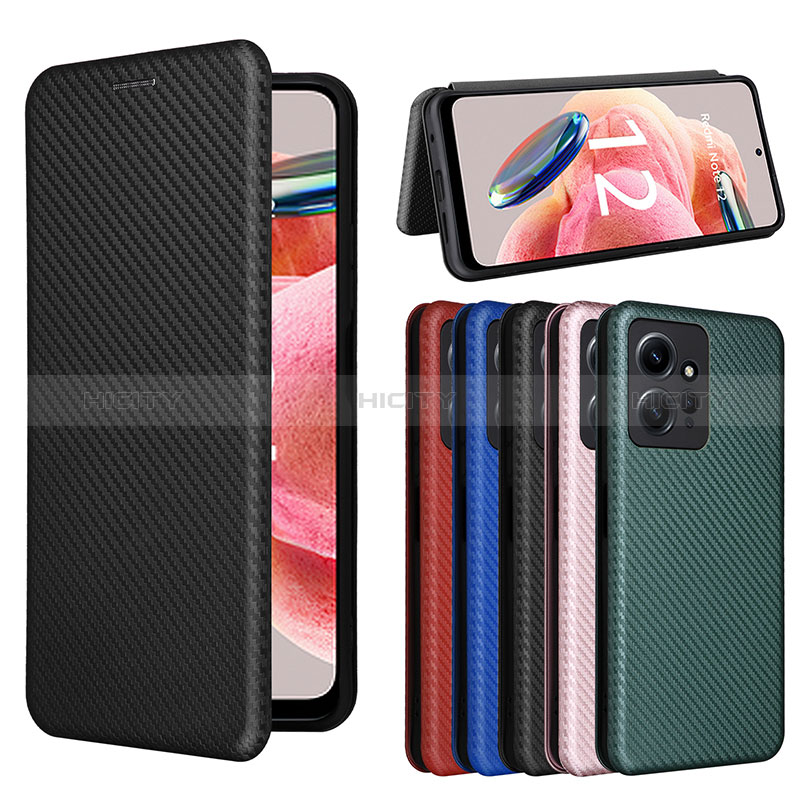 Funda de Cuero Cartera con Soporte Carcasa L02Z para Xiaomi Redmi Note 12 4G