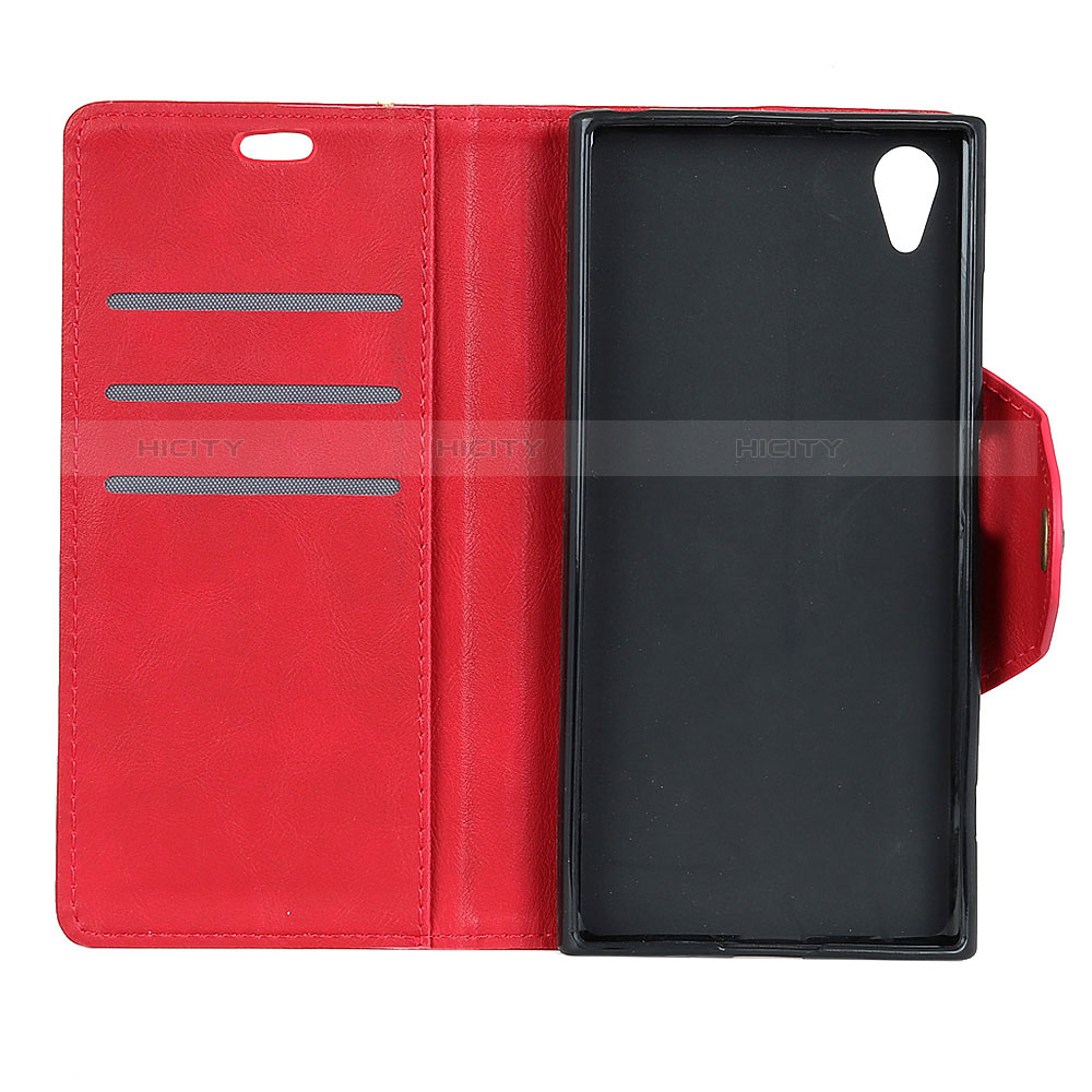 Funda de Cuero Cartera con Soporte Carcasa L03 para Alcatel 1