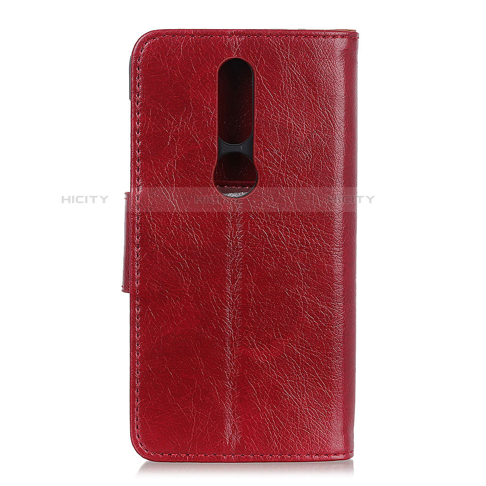 Funda de Cuero Cartera con Soporte Carcasa L03 para Alcatel 1X (2019)