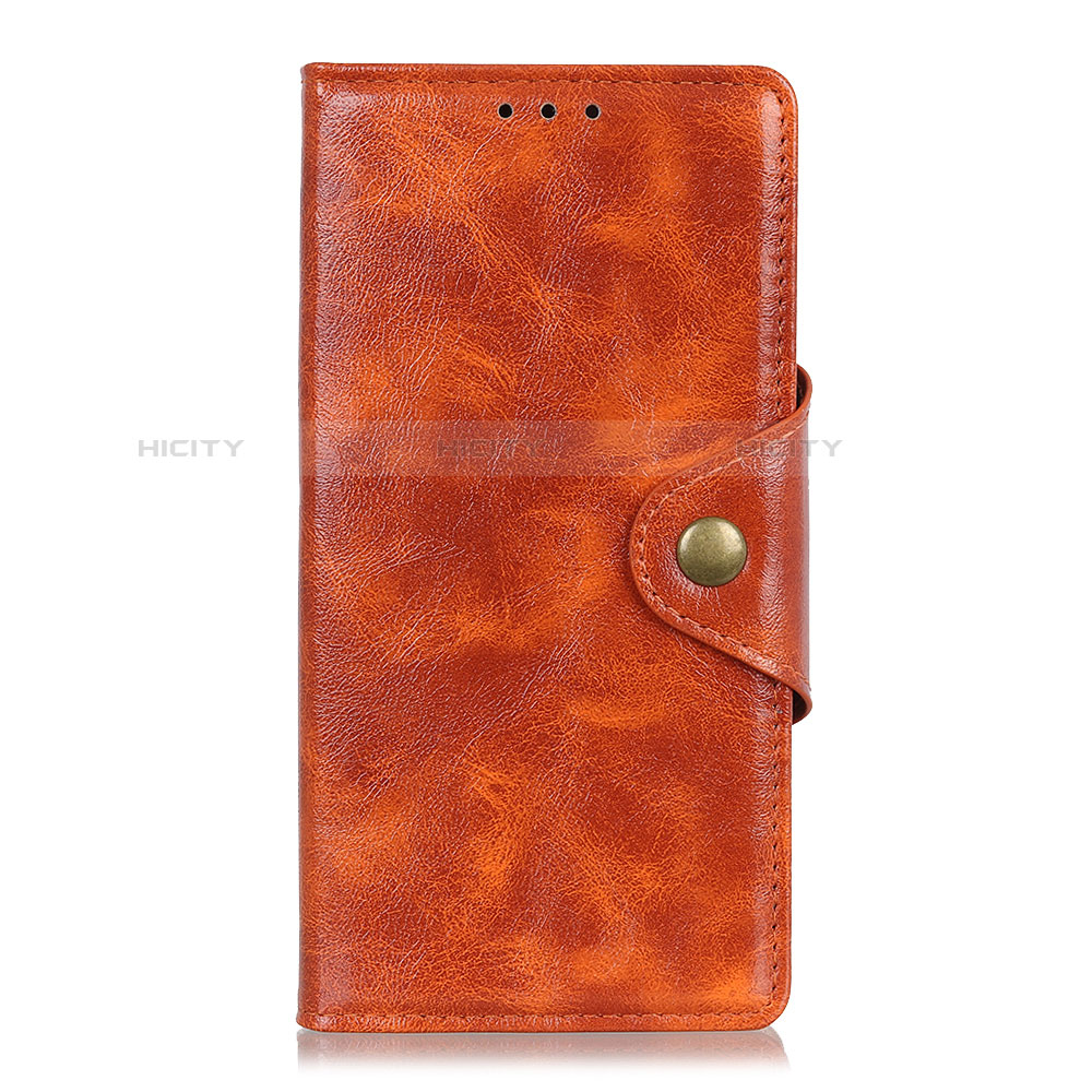 Funda de Cuero Cartera con Soporte Carcasa L03 para BQ Vsmart joy 1 Naranja