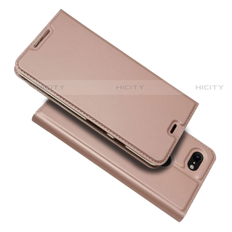 Funda de Cuero Cartera con Soporte Carcasa L03 para Google Pixel 3 XL Oro Rosa