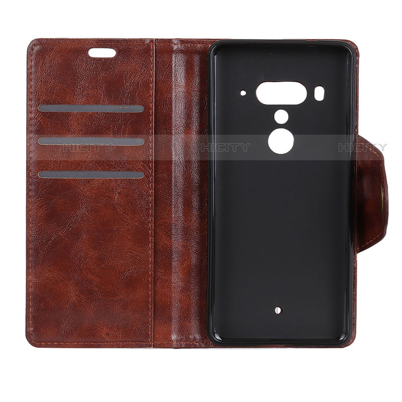 Funda de Cuero Cartera con Soporte Carcasa L03 para HTC U12 Plus