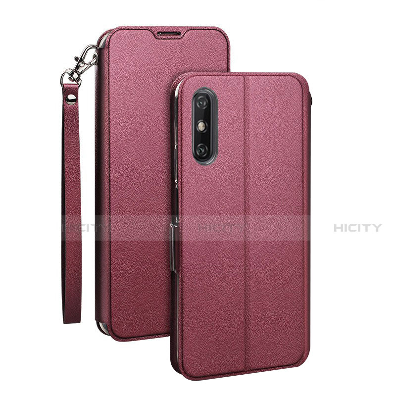 Funda de Cuero Cartera con Soporte Carcasa L03 para Huawei Enjoy 10e