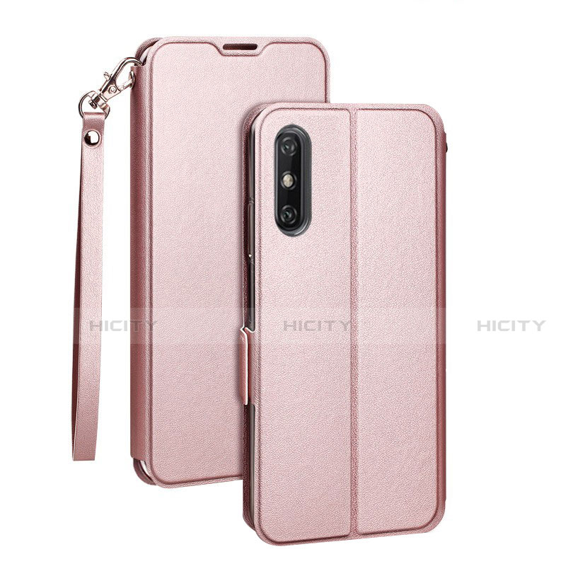 Funda de Cuero Cartera con Soporte Carcasa L03 para Huawei Enjoy 10e