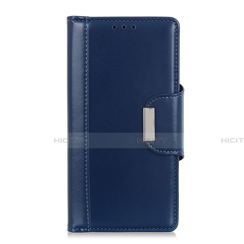 Funda de Cuero Cartera con Soporte Carcasa L03 para Huawei Honor 30S Azul