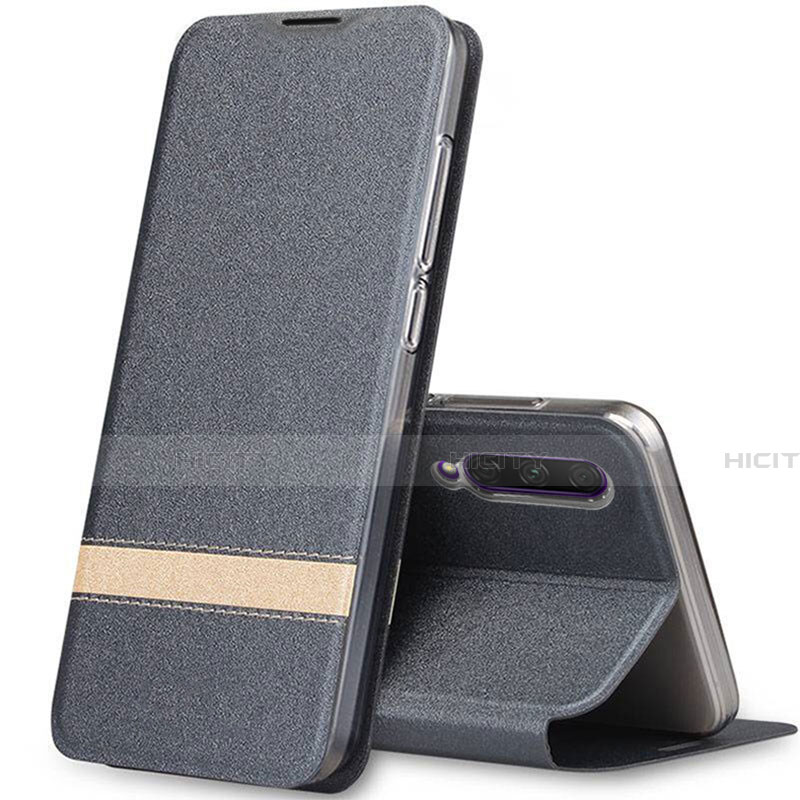 Funda de Cuero Cartera con Soporte Carcasa L03 para Huawei Honor 9X Pro Gris