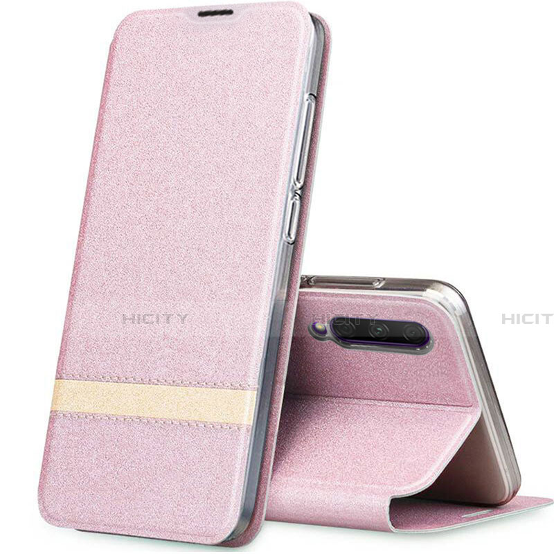 Funda de Cuero Cartera con Soporte Carcasa L03 para Huawei Honor 9X Pro Oro Rosa