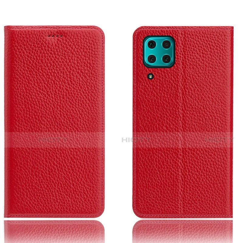 Funda de Cuero Cartera con Soporte Carcasa L03 para Huawei Nova 6 SE