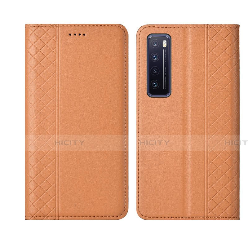 Funda de Cuero Cartera con Soporte Carcasa L03 para Huawei Nova 7 5G